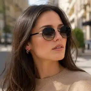 عینک آفتابی فریم هندسی چندضلعی زنانه/مردانه برند اکسسورایز سفارش آلمان Accessories 430-912
