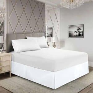 روتختی دامن دار نخ پنبه سفید شیک و مدرن برند اچ اند ام تحت لیسانس سوئد 484421 H&M