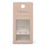 گوشواره نقره میخی تک نگین زیرکنیا برند آی ام تحت لیسانس آلمان 104890 I AM