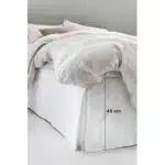 روتختی دامن دار نخ پنبه سفید شیک و مدرن برند اچ اند ام تحت لیسانس سوئد 484421 H&M