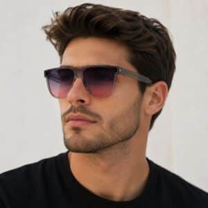عینک آفتابی خلبانی شیلد کریستالی برند اکسسورایز سفارش آلمان Accessories 326-542