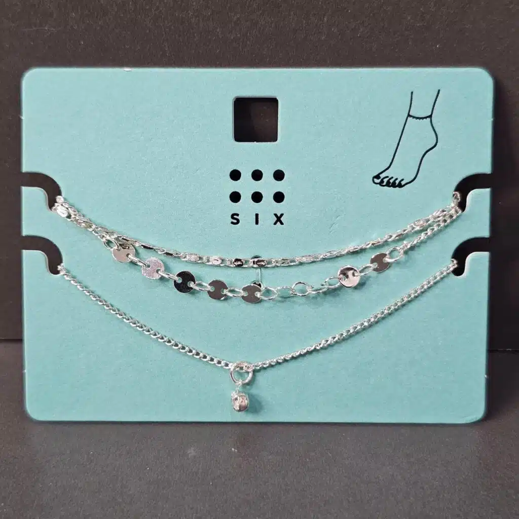 پابند زنانه سه لاین نقره ای آویزدار برند اکسسورایز تحت لیسانس آلمان 757310 Accessories