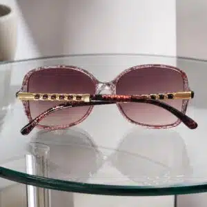 عینک آفتابی باترفلای مربعی طرح پوست ماری برند اکسسورایز سفارش آلمان Accessories 430-891