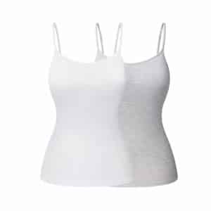 تاپ زنانه نخ پنبه بندباریک مدل اندامی برند آپ تو فشن آلمان جعبه 2 عددی 613870 Up2Fashion