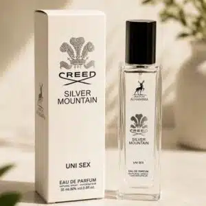 ادوپرفیوم کرید سیلور مانتین برند الحمبرا اصل تولید امارات 35میلی‌لیتر Maison Alhambra Creed Silver Mountain