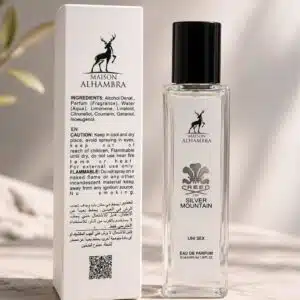 ادوپرفیوم کرید سیلور مانتین برند الحمبرا اصل تولید امارات 35میلی‌لیتر Maison Alhambra Creed Silver Mountain