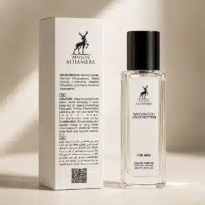 ادوپرفیوم مردانه لویی ویتون ایمجینیشن برند الحمبرا اصل تولید امارات 35میلی‌لیتر Maison Alhambra LOUIS VUITTON IMAGINATION