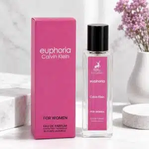 ادوپرفیوم زنانه کلوین کلاین ایفوریا برند الحمبرا اصل تولید امارات 35میلی‌لیتر Maison Alhambra CALVIN KLEIN EUPHORIA