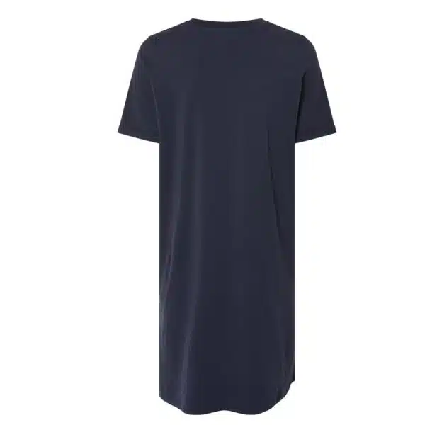 پیراهن راحتی نخی آستین کوتاه زنانه برند اسمارا اصل آلمان سرمه ای ESMARA 480868