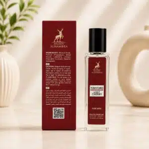 ادوپرفیوم مردانه تام فورد لاست چری برند الحمبرا اصل تولید امارات 35میلی‌لیتر  Maison AlhambraTOM FORD LOST CHERRY