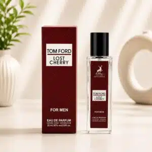 ادوپرفیوم مردانه تام فورد لاست چری برند الحمبرا اصل تولید امارات 35میلی‌لیتر  Maison AlhambraTOM FORD LOST CHERRY