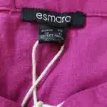 پیراهن لینن کنفی زنانه برند اسمارا اصل آلمان رنگ ارغوانی ESMARA 376608