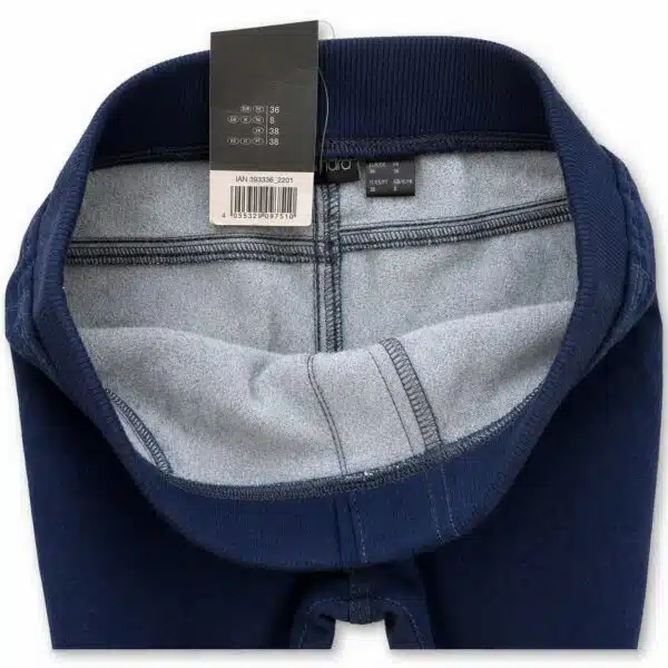 شلوار کتان جین گرم (ترمو) زنانه اسمارا سرمه ای 2-393336 THERMO JEGGINGS ESMARA