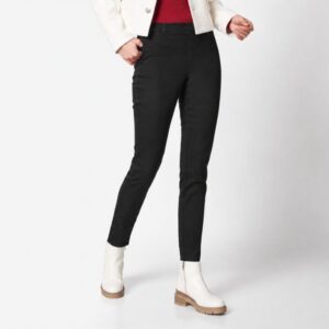 شلوار کتان جین گرم (ترمو) زنانه برند اسمارا مشکی 427838 THERMO JEGGINGS ESMARA