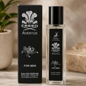 ادوپرفیوم مردانه کرید اونتوس برند الحمبرا اصل تولید امارات 35میلی‌لیتر Maison Alhambra Creed Aventus
