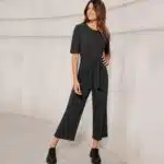 سرهمی اورال شلواری مشکی زنانه اسمارا آلمانی اسپرت 497784 ESMARA