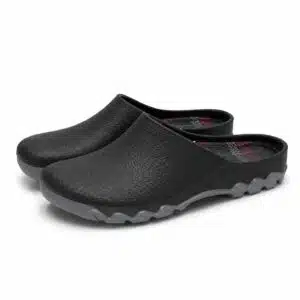 صندل کراکس مردانه زیره ضدلغزش و عاج دار برند پارکساید اصل آلمان رنگ ذغالی 2-499211 Parkside