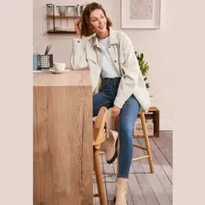 شلوار جین زنانه سوپراسکینی فیت برند اسمارا اصل آلمانی 2-366911 ESMARA (راهنمای کامل سایزبندی)