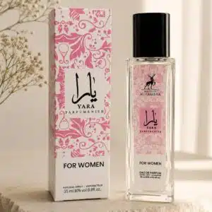 ادوپرفیوم زنانه یارا برند الحمبرا اصل تولید امارات 35میلی‌لیتر Maison Alhambra Yara