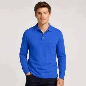 پولوشرت مردانه آستین بلند برند تامی هیلفیگر 498657 Tommy Hilfiger