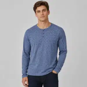 تیشرت یقه گرد آستین بلند مردانه برند پریمارک تحت لیسانس ایرلند 09110 Primark
