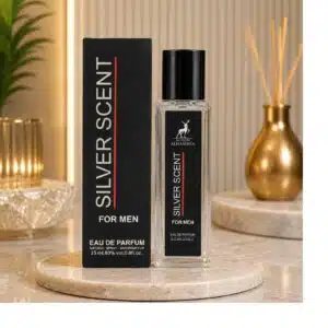 ادوپرفیوم مردانه سیلور سنت برند الحمبرا اصل تولید امارات 35میلی‌لیتر Maison Alhambra silver scent
