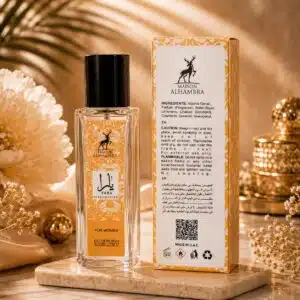 ادوپرفیوم زنانه یارا نارنجی برند الحمبرا اصل تولید امارات 35میلی‌لیتر Maison Alhambra Yara ORANGE