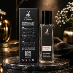 ادوپرفیوم زنانه گودگرل برند الحمبرا اصل تولید امارات 35میلی‌لیتر Maison Alhambra GOOD GIRL