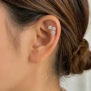 پیرسینگ نقره پشت پیچی اصل برند آی ام تحت لیسانس آلمان 031020 I AM