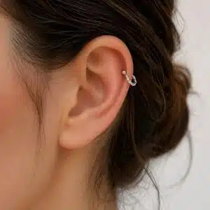 پیرسینگ نقره حلقه ای کوچیک برند اصل آی ام تحت لیسانس آلمان I AM 026293