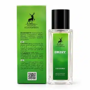 ادوپرفیوم زنانه عطر دی کی ان وای برند الحمبرا اصل تولید امارات 35میلی‌لیتر Maison Alhambra DKNY