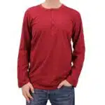 تیشرت راحتی یقه گرد آستین بلند مردانه برند داوره بریتانیا 3698461 Dovre
