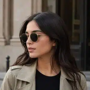 عینک آفتابی دایره ای آینه ای برند اکسسورایز سفارش آلمان Accessories 887120