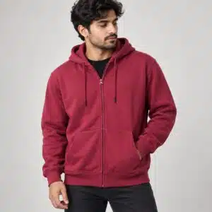 سویشرت توکرکی اسپرت کلاهدار برند مکس امارات زرشکی 1008294 MAX