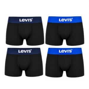 شورت باکسر مردانه نخی پک 4 عددی برند لیوایز آمریکا 2024011 Levi’s
