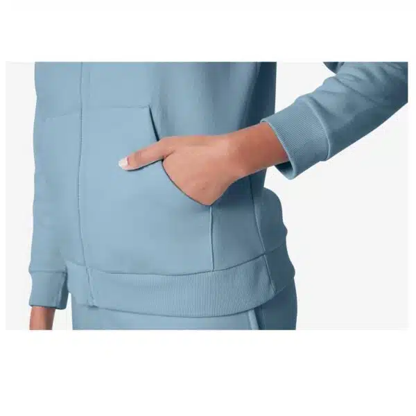 سویشرت زنانه توکرکی کلاه دار برند اسمارا آلمان آبی آسمانی 483135 ESMARA