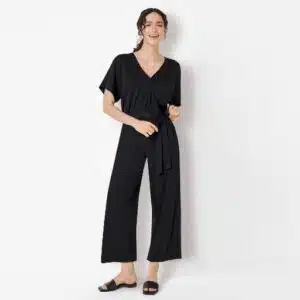 سرهمی اورال زنانه کمربند دار شیک برند اسمارا آلمانی مشکی 2-488450 ESMARA