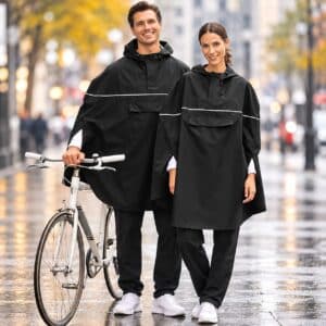 بارانی پانچو ضدآب مردانه و زنانه فری سایز کرین آلمانی 841074 CRANE