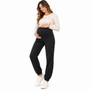 شلوار دورس بارداری توکرکی برند اسمارا اصل آلمان مشکی 3-ESMARA 393189